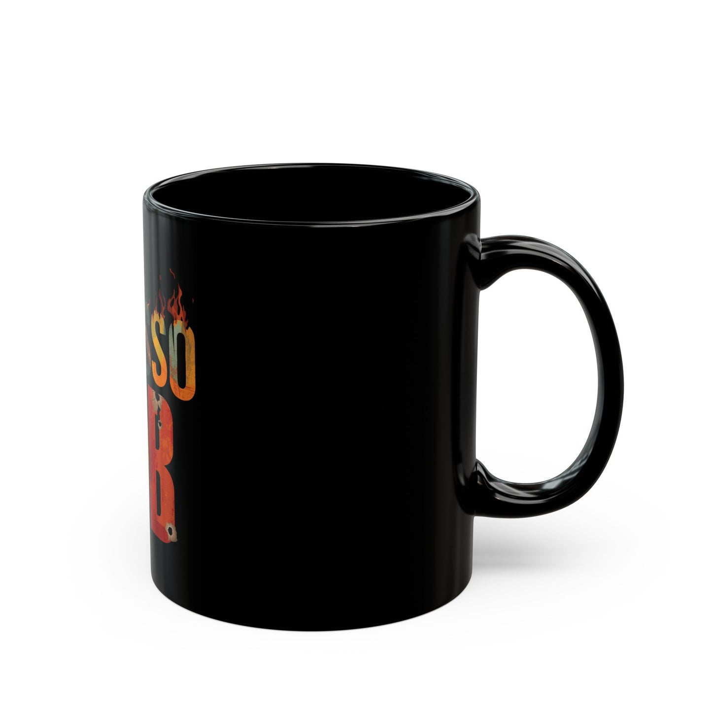 The Picasso Job Black Mug (11oz)
